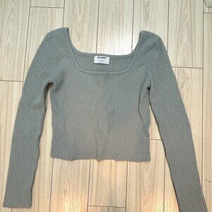 Old Navy Long Sleeve Ribbed Shirt- S